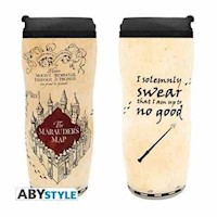 TAZA DE VIAJE DE HARRY POTTER - MARAUDERS MAP